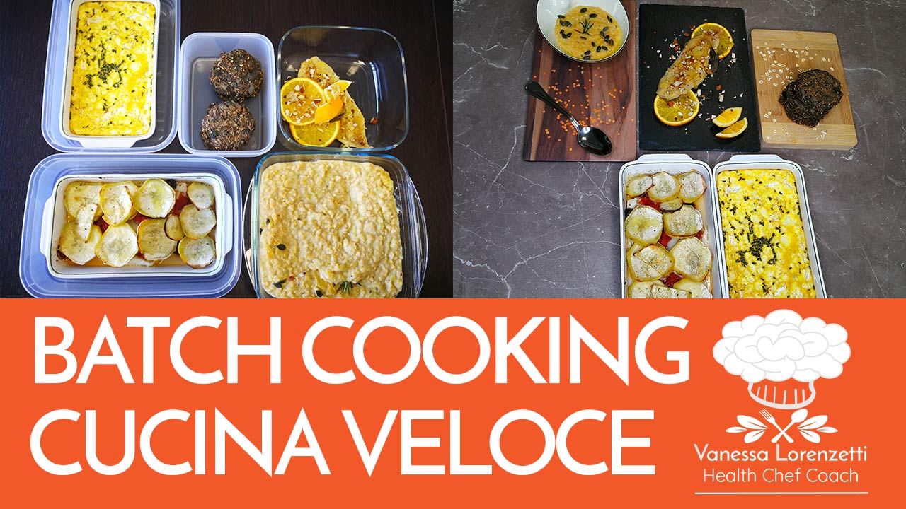 corso batch cooking cucina veloce pianificazione pasti