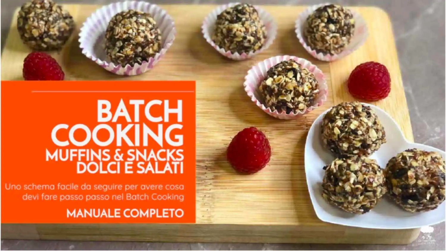 batch cooking muffins & snacks